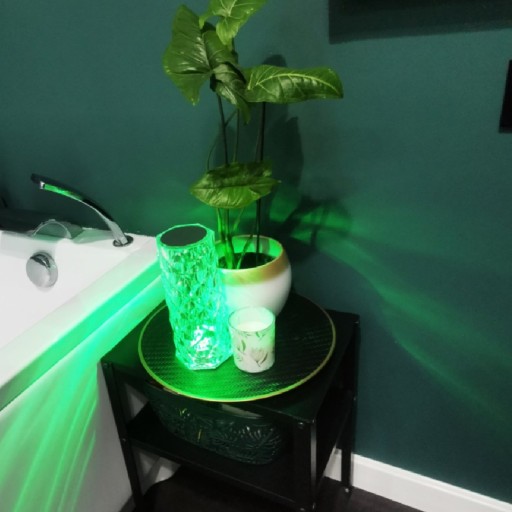 LED DIAMANTOVÁ KRYŠTÁLOVÁ DOTYKOVÁ LAMPA