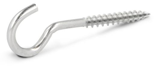 Stropný hák 5x60 mm pre mnoho použití v dreve Koelner 8 ks.