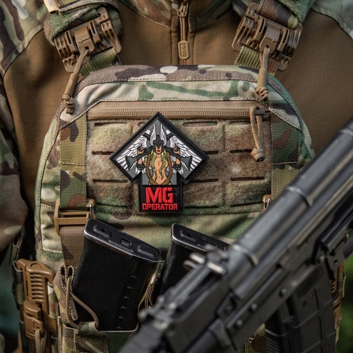 Náplasť operátora M-Tac MG s PVC potlačou