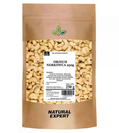 KEŠU ORIECHY 250g PRÍRODNÁ KVALITA EXPERT
