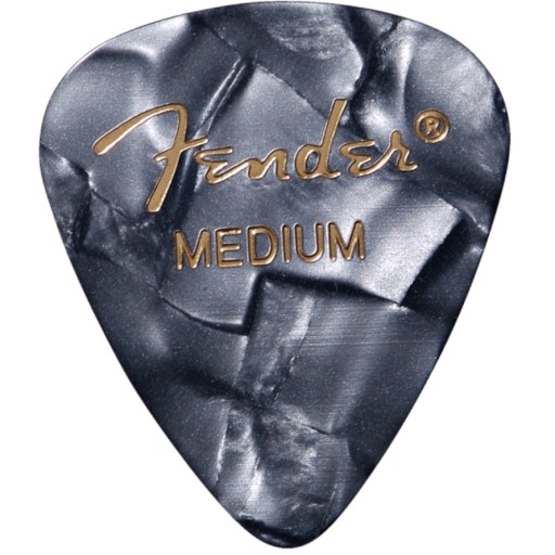 Gitarové trsátko Fender Black Moto Gross Medium 0,71 mm