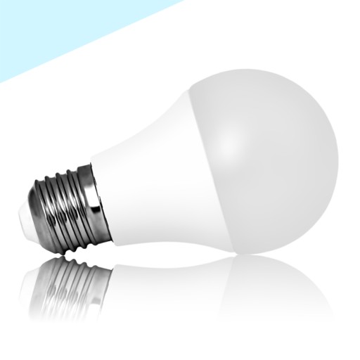 LED žiarovka 2835 SMD E27 8W=65W 640lm A60 STUDENÁ farba