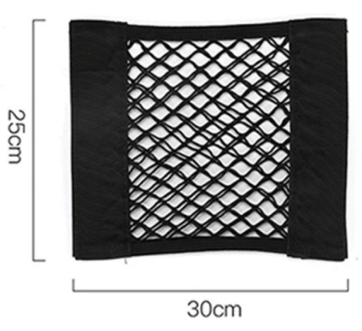 SIEŤOVÝ ORGANIZÁTOR NA VELCRO SIEŤ NA KUFOR AUTA 30X25