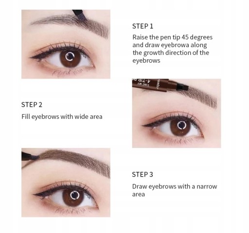 ZNAČKOVAČ NA Obočie MICROBLADING PER DARK BROWN MK2