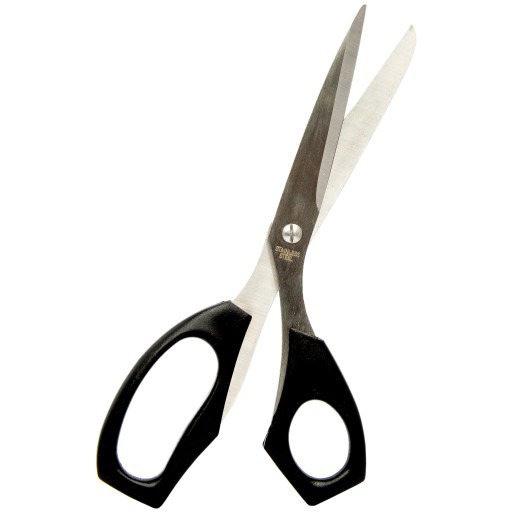 Nožnice, krajčírske nožnice, 17,5 cm, ostré, domáca výroba