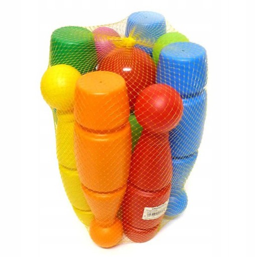 ZRUČNOSTNÁ HRA BOWLING PRE DETI 8 KS + 2 loptičky