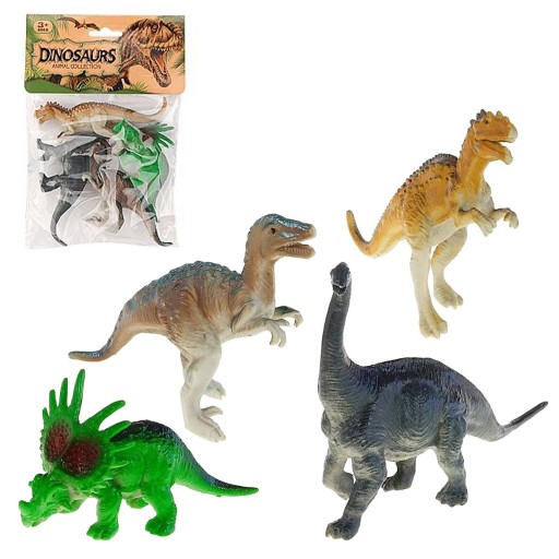 560970 DINOSAURY VO VRECI SADA 4 ks ADAR