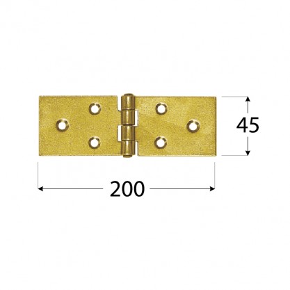 STAVEBNÝ PÁN NA KRABICE 200X45X1,5MM DOMAX