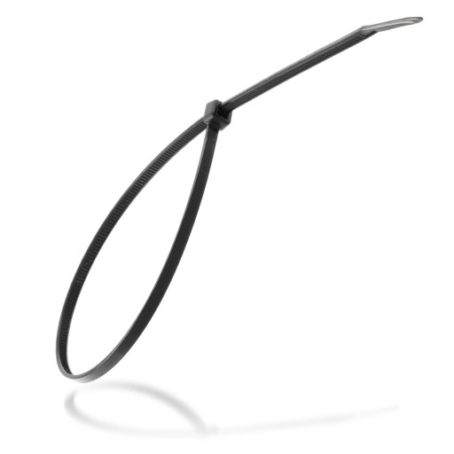 100x sťahovacie pásky Káblové pásky Zipsy 2,5 x 100 mm Silné UV sťahovacie pásky