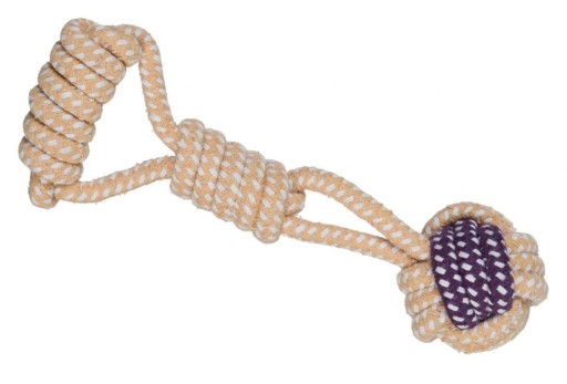 Lanová lopta s JUNIOR rukoväťou, 6 cm/23 cm