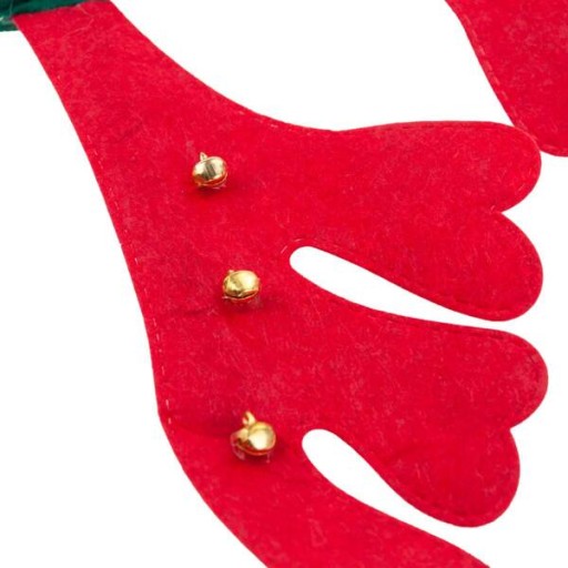 ČELENKA SO SOBÍMI rohmi RUDOLF REINDEER VIANOČNÉ Zvončeky
