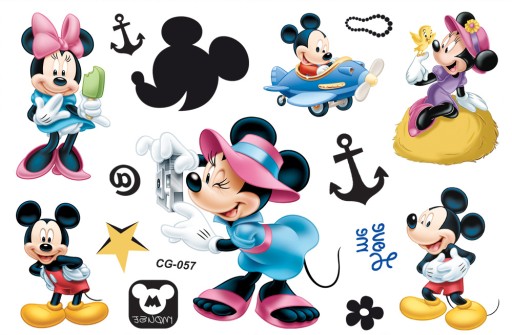 Umývateľné tetovanie pre deti MINNIE MOUSE CG057