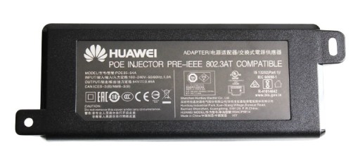 Injektorový DC PoE zdroj 54V 0,65A POE Huawei