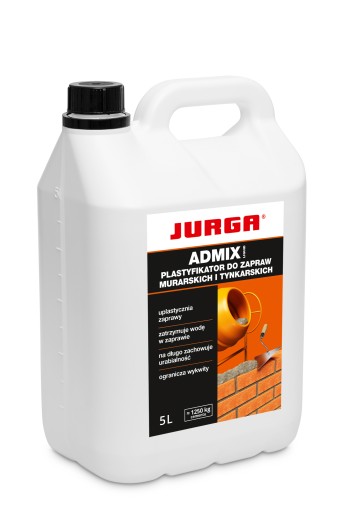 JURGA Admix Liquid 5l Plastifikátor do mált