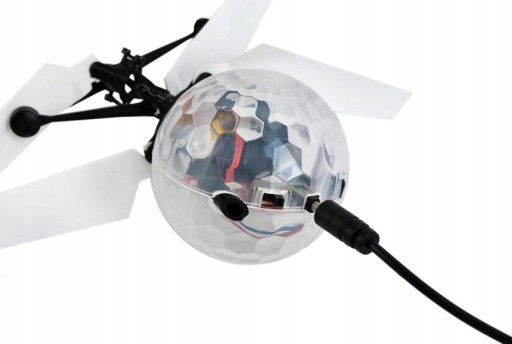 LIETAJÚCI DICO GUĽA LED DRÓN VRTULNÍK