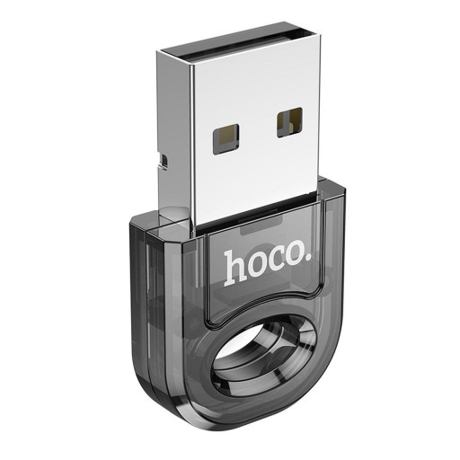 HOCO USB A bluetooth adaptér UA28 transparentný čierny
