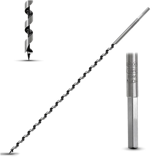 VŔTAČKA DO DREVA Závitovka 8x460mm Závitovková závitovka