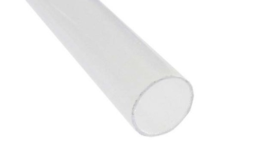 TUBE na LED pásy, okrúhly rúrkový PVC profil, 1 m