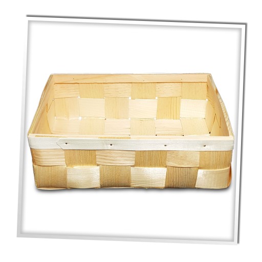 Drevená BOX Nádoba na ovocie Łuba DECOUPAGE