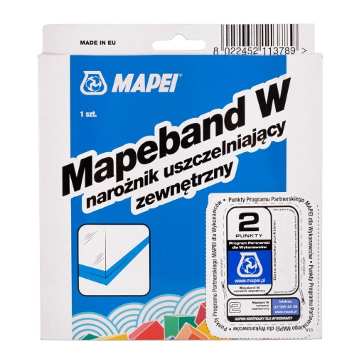 VONKAJŠÍ tesniaci roh MAPEI Mapeband W