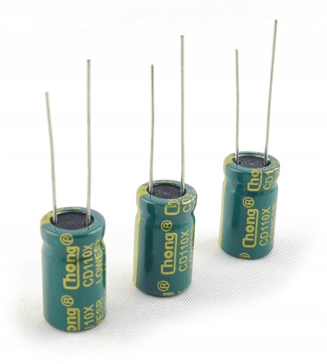 KONDENZÁTOR 1000UF 25V Ø10x20mm JCCON LOW ESR