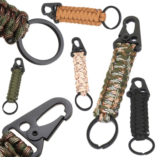 Keychain Paracord Keychain Carabiner
