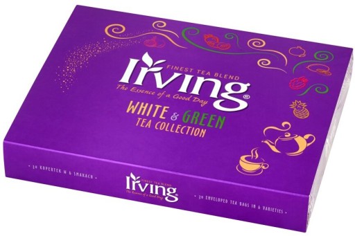 Irving White Green čajová súprava, 6 príchutí, 30 ks