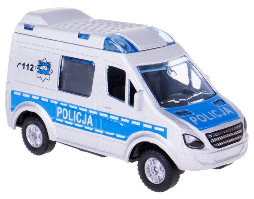 POLICAJNÁ VAN POWERED METAL POLICAJNÉ AUTO NOVÉ!!!