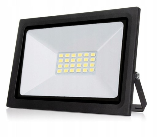 HALOGÉNOVÁ LAMPA LED SVETLOMET 20W=200W SLIM STUDENÁ