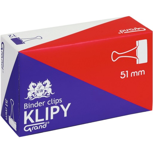 Sponky Sponky kancelárske spinky 51mm 12 ks
