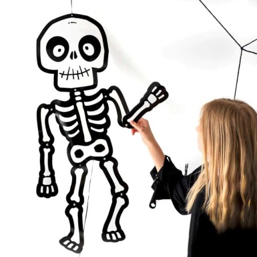 SKELETON závesná ORNAMENT halloween PARTY