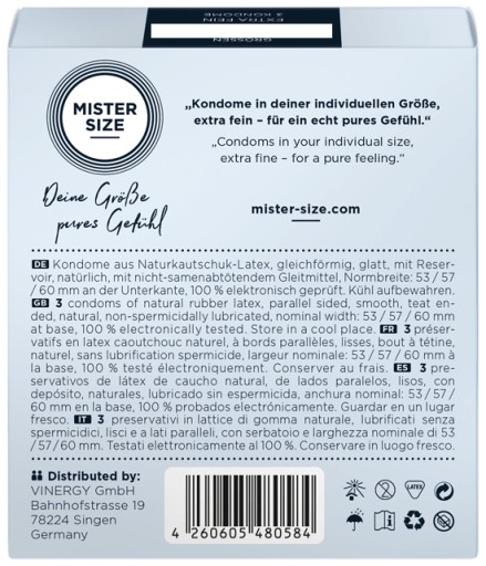 MISTER SIZE Test Pack 60
