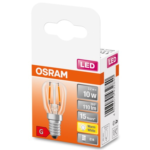 MINI E14 T26 LED žiarovka 2,2W 2700K OSRAM Filament