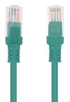 PATCHCORD RJ45 CAT.6 sieťový kábel 2m zelený