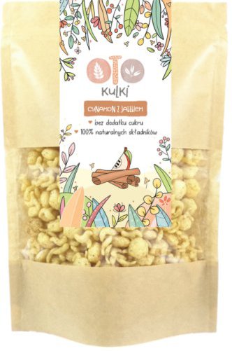 TU SÚ ŠKORICOVÉ GULIČKY S JABLČNÝMI RAŇAJŇOVÝMI CEREÁLMI 110G OTOLANDIA