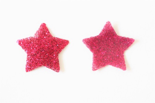 Nažehľovacie fólie Thermo Star Fuchsia 24x24mm 10 ks