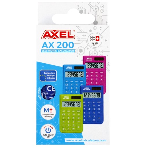 Kalkulačka AxelAX-200DB