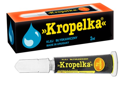 Kvapkové lepidlo 2 ml, sekundové, silné, originálne