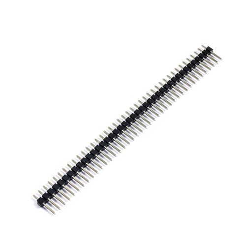 SPOJOVACÍ PÁS ZLATÝ KOLÍK VZDIALENOSŤ 1X40 2,54 mm 2ks