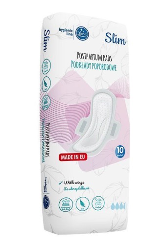 PÓRODNÉ VLOŽKY S KRÍDLAMI AKUKU štíhlymi 10x