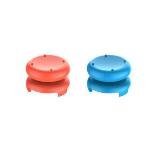IRIS 2 x zdvíhacie kryty gombíkov pre konzolu Switch Lite, červeno-modré