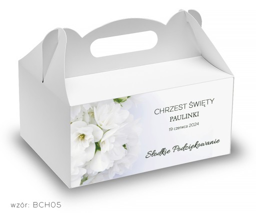 Tortové boxy na Krst + personalizácia