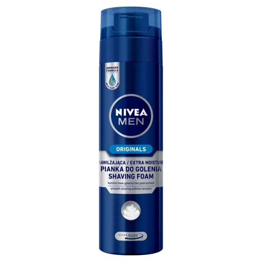 NIVEA MEN PENA NA HOLENIE 200ML Zvlhčujúca