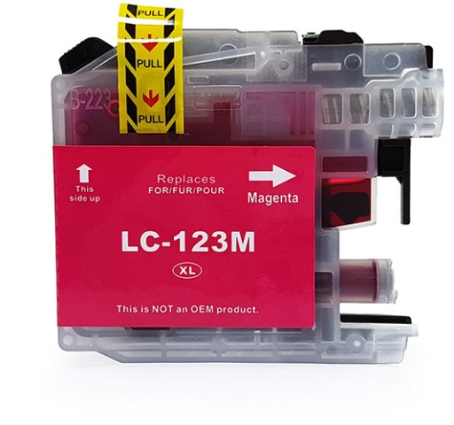 ATRAMENT pre BROTHER LC123 DCP-J132W DCP-J152W MAGENTA