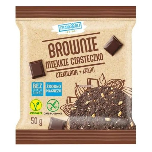 BROWNIE FRANK&OLI jemné bezlepkové sušienky