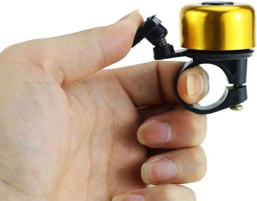 4x HLASITÝ KOVOVÝ BIKE ZVON NA MESTSKÝ BICYKEL