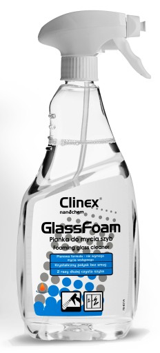 CLINEX Glass Foam Pena na čistenie skla 650 ml