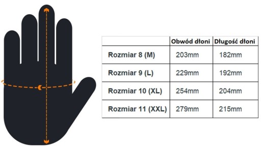 IMPREGNOVANÉ VODEODOLNÉ OOP RUKAVICE L PG20183