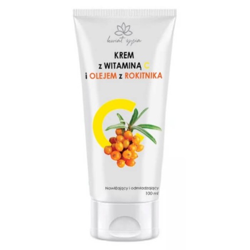 Krém Flower of Life hydratačný a omladzujúci vit. C a rakytníkový olej 100