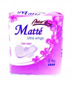 MATNÉ ULTRA TOP SUCHÉ ZDRAVOTNÉ VLOŽKY S KRÍDLAMI 9 KS